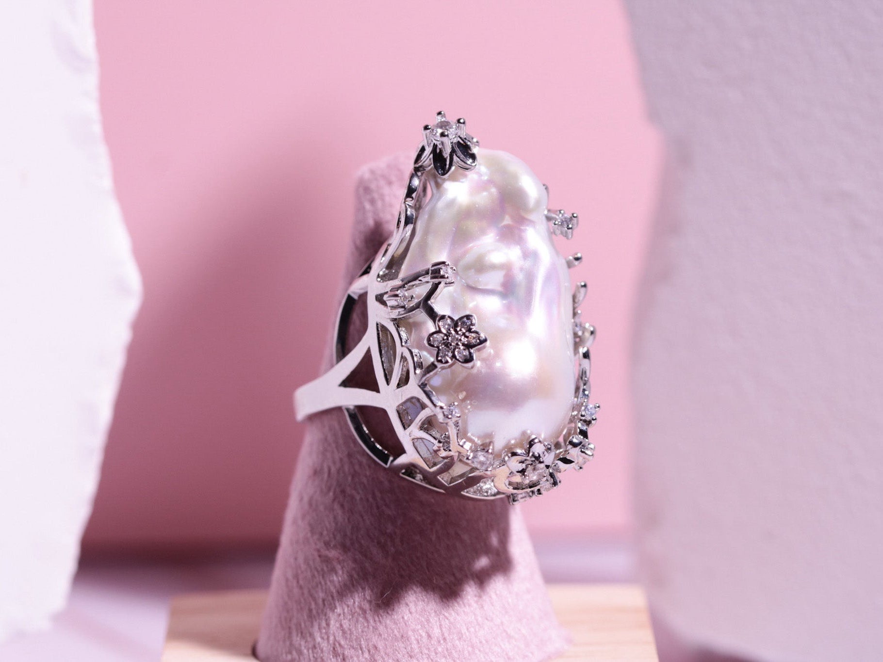 18-21mm Baroque Freshwater Pearl Ring – Dandelyn's Pearl Boutique