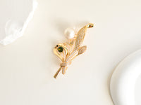 6-15mm Multicolor South Sea Pearl Brooch