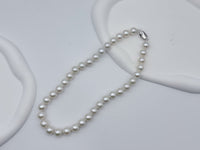 11-12mm White Edison Freshwater Pearl Choker Necklace